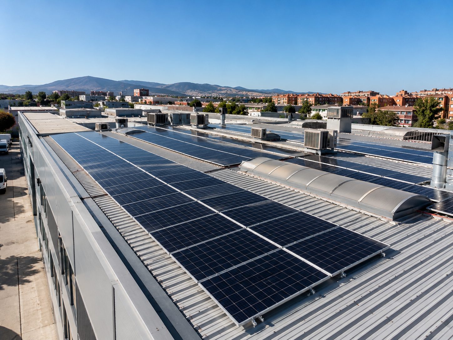 Instalación fotovoltaica ejecutada en Grupo Afandecor
